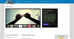 Desktop Screenshot of majalah-elfata.com
